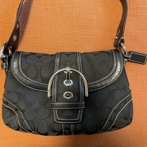 Vintage coach shoulder bag